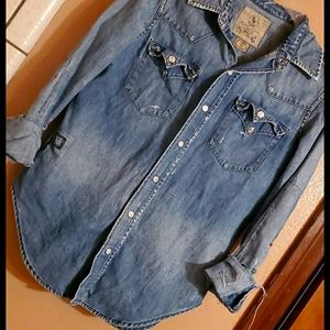 Ralph Lauren Button Down Denim Shirt